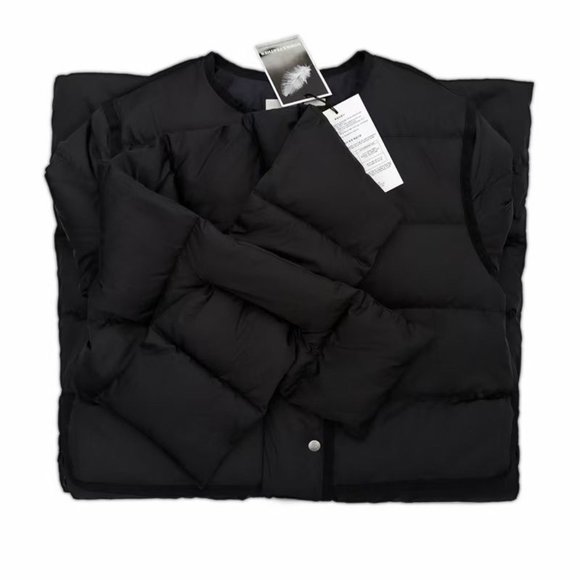 JennU Jackets & Blazers - JennU black Winter Maxi Long Down Coat scarf